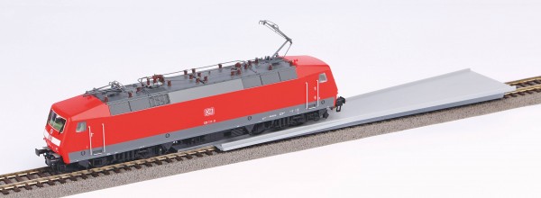 Piko 55499 H0 - Aufgleis-Vorrichtung für Lokomotiven &amp; Wagen auf das Piko A-Gleis ohne &amp; mit Bettung