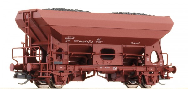 Tillig 14582 TT-Schüttgutwagen (Schüttgut-Bahnhofswagen) Ep. IV, eingestellt bei der DR