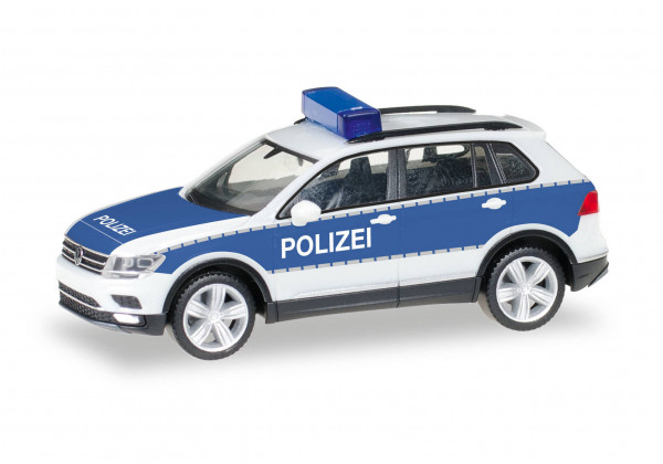 Herpa 092623 H0 - PKW-Modell: VW Tiguan &quot;Polizei Brandenburg&quot;