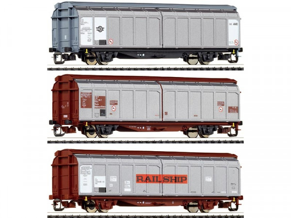 Roco-Modellbahn 37556 TT-Schiebwandwagen Ep. V-VI der DB, MAV, PKP