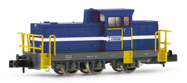 Arnold HN2078 N-DC-Diesellokomotive DHG 700 C &quot;Bayer 9&quot;, Werkslokomotive