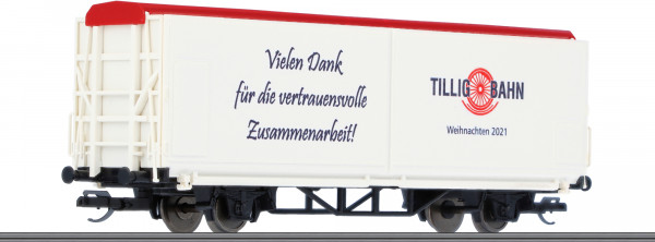 Tillig 502184 TT - Schiebewandwagen Ep. VI, &quot;Weihnachten 2021&quot;