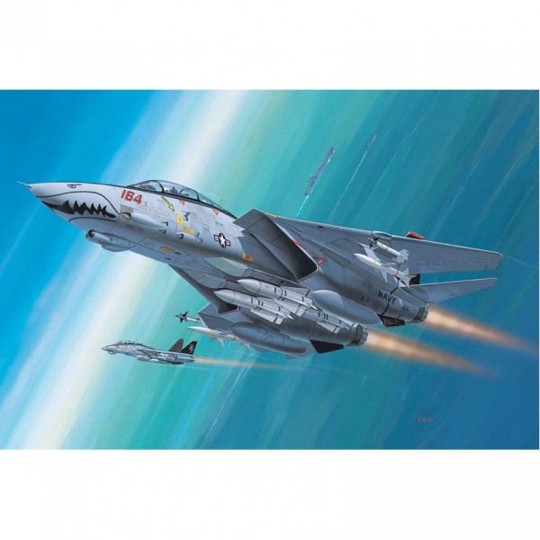 Revell-Flugzeugmodell, 04049 Flugzeug-Modellbausatz "F-14 D Super Tomcat"