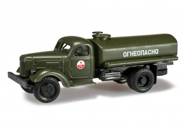 Herpa 744515 H0 - Militär-Modell: LKW-Modell, ZIL 164 Benzin - Tankfahrzeug der &quot;CA&quot; - Sowjetarmee